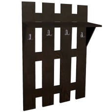 Cuier 4 fasii wenge, 70 x 25 x 100 cm